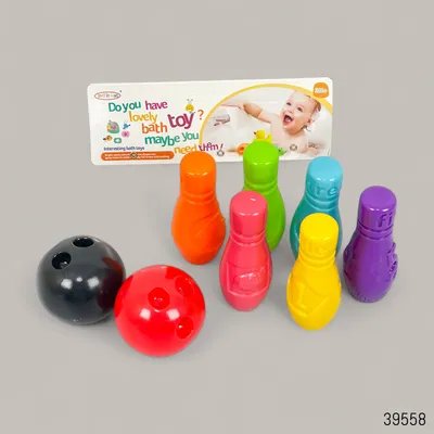 Meilebao 8Pcs Ball Play Bath Toys Set