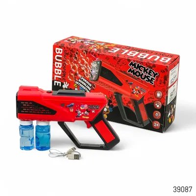 Mickey Mouse Theme Multi Bubbles Gun
