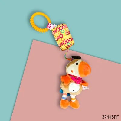 Musical Bell Rattle Soft Plush Hanging Toy