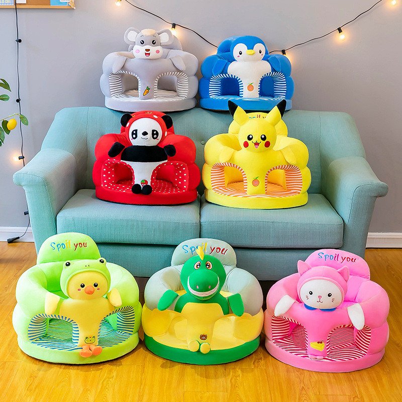 Baby Support Sofa Chair - Soft Plush Sitting Seat