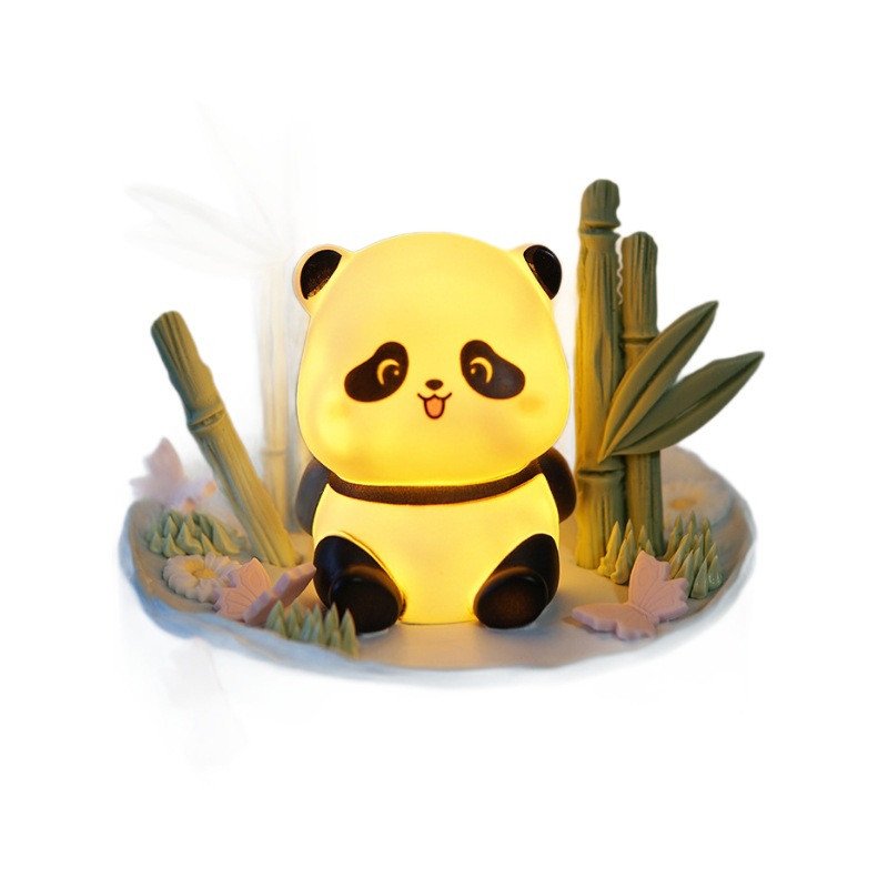 Panda LED Night Light - Creative Bedside Lamp for Kids
