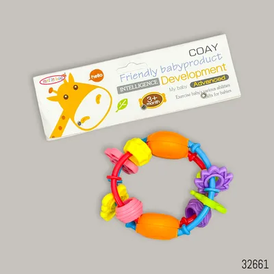 Coay Ring Baby Rattle Set for 3M+ Babies