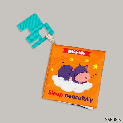 Baby Cloth Book Imagine - Soft Educational Sensory Toy