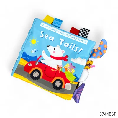 Baby First Learning Cloth Book - Sea Tails