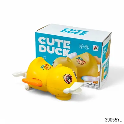 Cute Duck Cognitive Training Toy for Babies (3Y+)
