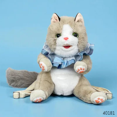Funtime Cat Backpack With Voice Play Interactive Toy