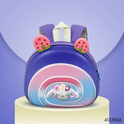 Kids Backpack Lamb Printed Eva Hard Shell H10 inch 2Yr to 5Yr