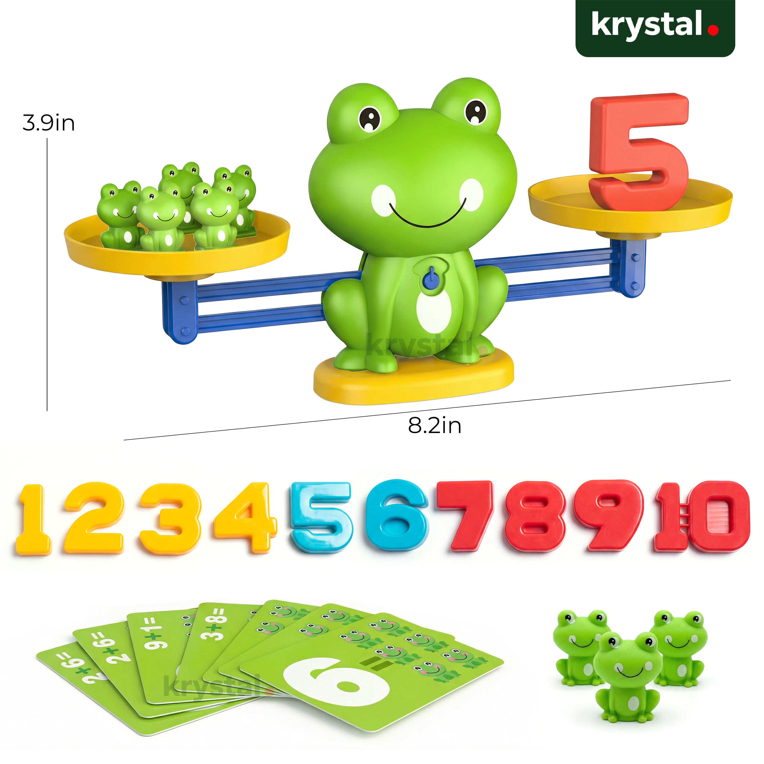 Buy Krystal Frog Balance Math Toy Set in Bangladesh