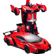 Buy 1:12 RC Transforming Lamborghini Car Robot Toy in Bangladesh