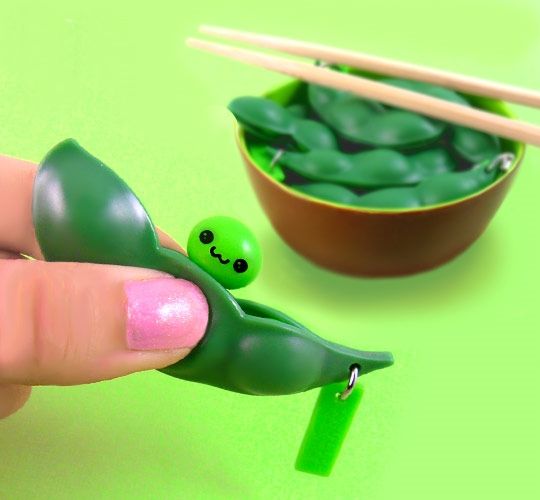 Buy Edamame Keychain Fidget Toy in Bangladesh