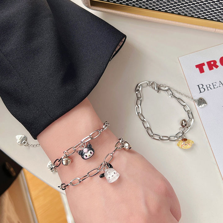 Buy Kuromi Cartoon Adjustable Charm Bracelet in Bangladesh