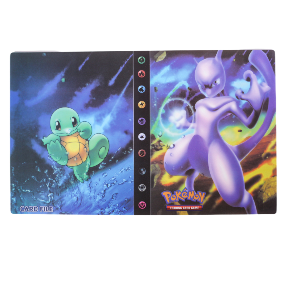Buy Pokemon Card Album Book 4-Pocket 240 Card Holder Binder in Bangladesh