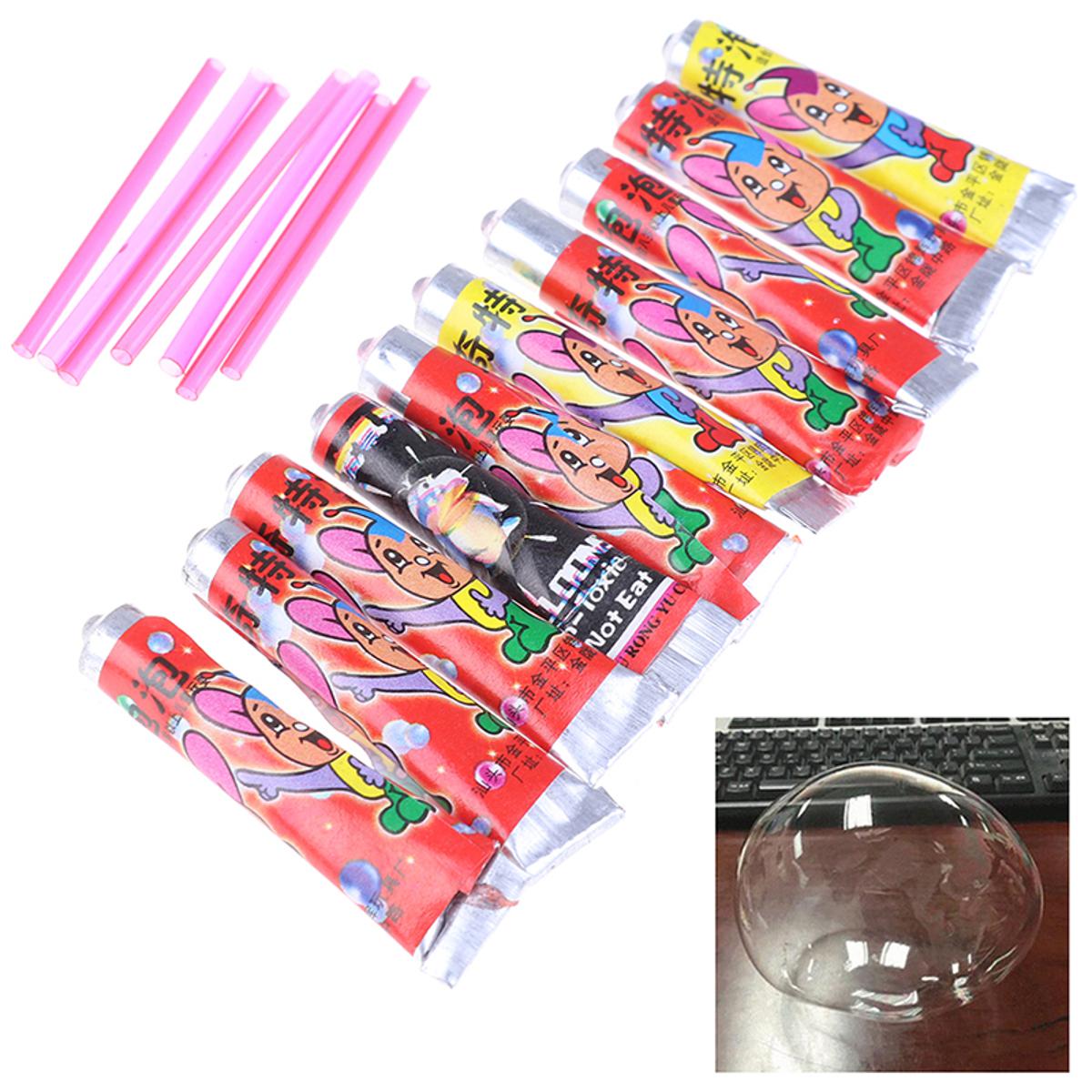 Buy 10Pc Bubble Glue Kid Blowing Bubble Ball Space Balloon Kit in Bangladesh