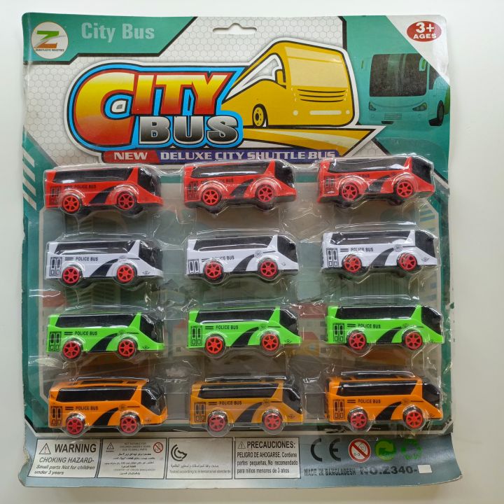 Buy Deluxe City Shuttle Bus Toy Set in Bangladesh