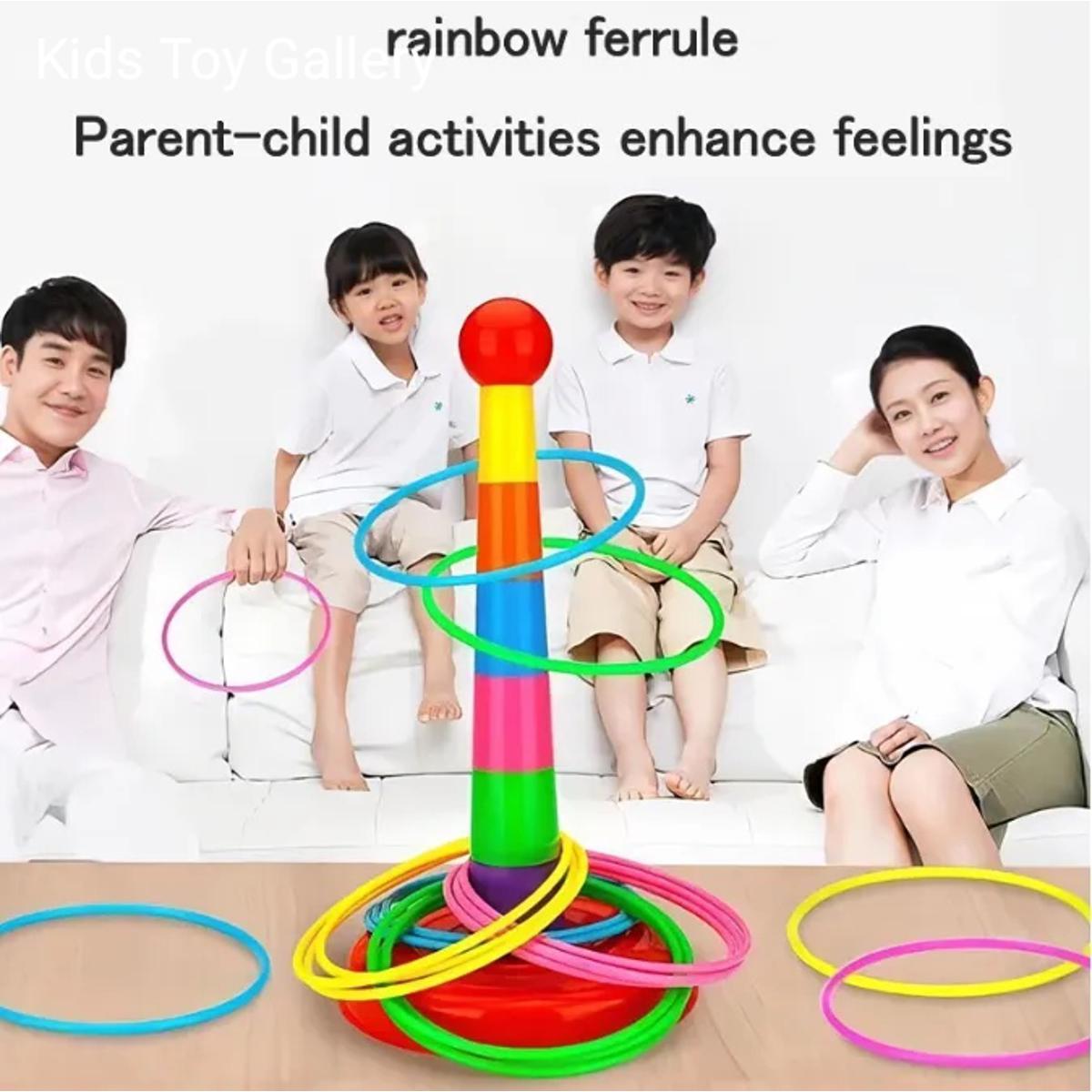 Buy Kids Rainbow Ferrule Ring Toss Game Set in Bangladesh