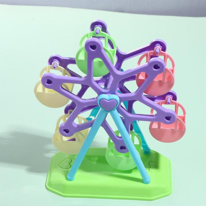 Buy Rotate Creative Ferris Wheel Foraging Bird Toy in Bangladesh