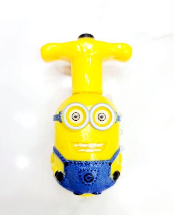 Buy Minion Spinning Top Toy with Light and Music in Bangladesh