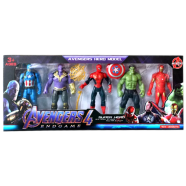 Buy 5 Pcs Set Super Power Hero Model Avengers 4 Endgame Action Figures in Bangladesh