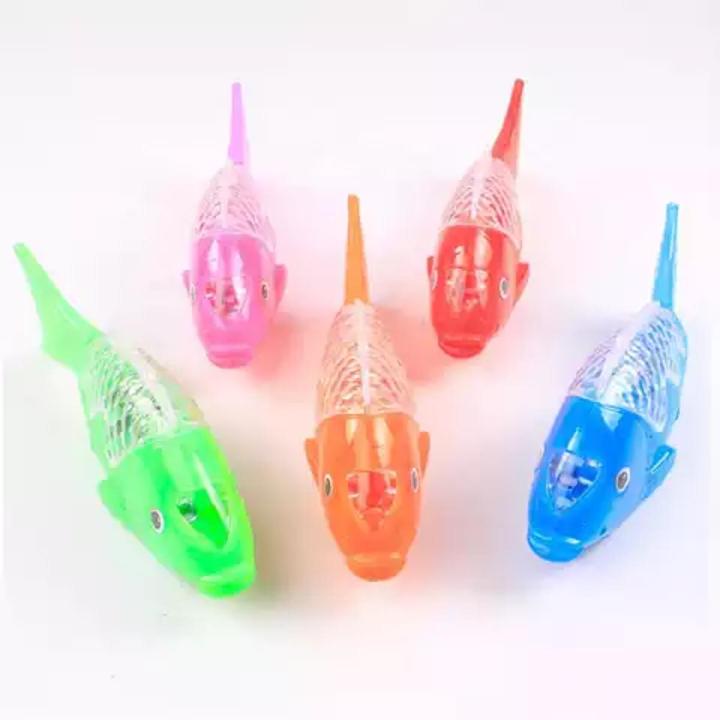 Buy Colorful Projection Electric Transparent Swing Fish Toy in Bangladesh