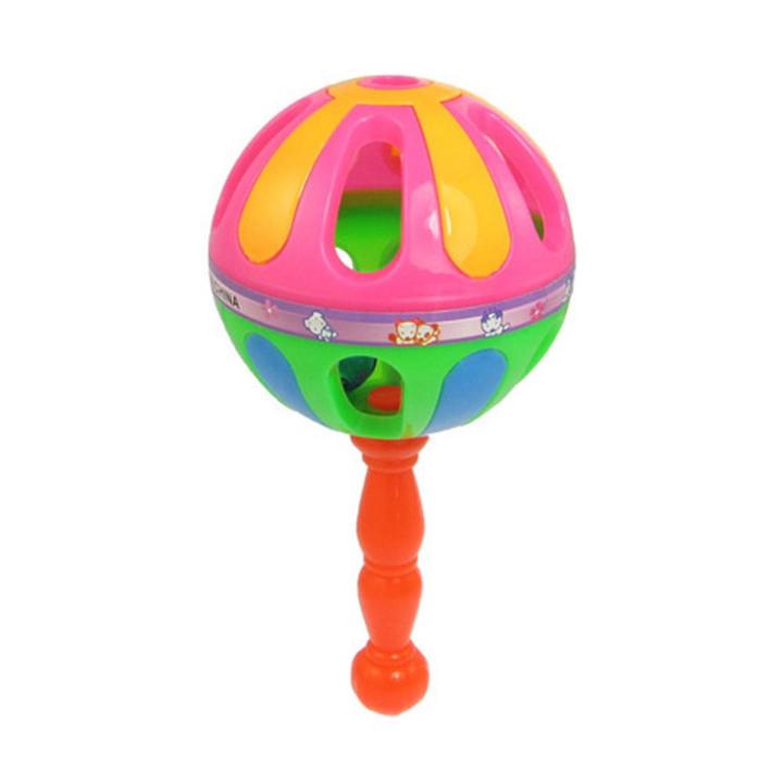 Buy Baby Rattle Toy - Colorful Hand Shaker Jhunjhuni in Bangladesh