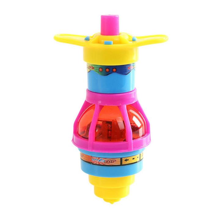 Buy Creative Children's Flash Luminous Spinning Top Toy in Bangladesh