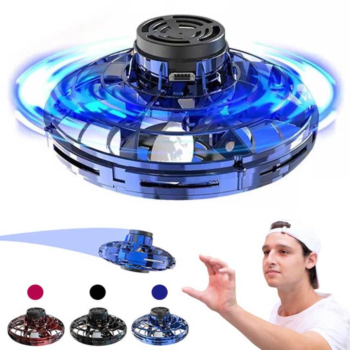 Buy Flying Spinner Mini UFO Induction Hand Operated Roundabout Smart Levitation Toy in Bangladesh