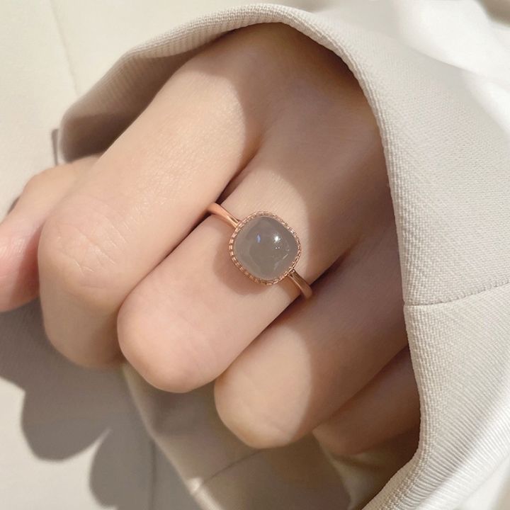 Buy Square Jade Ring for Girls in Bangladesh