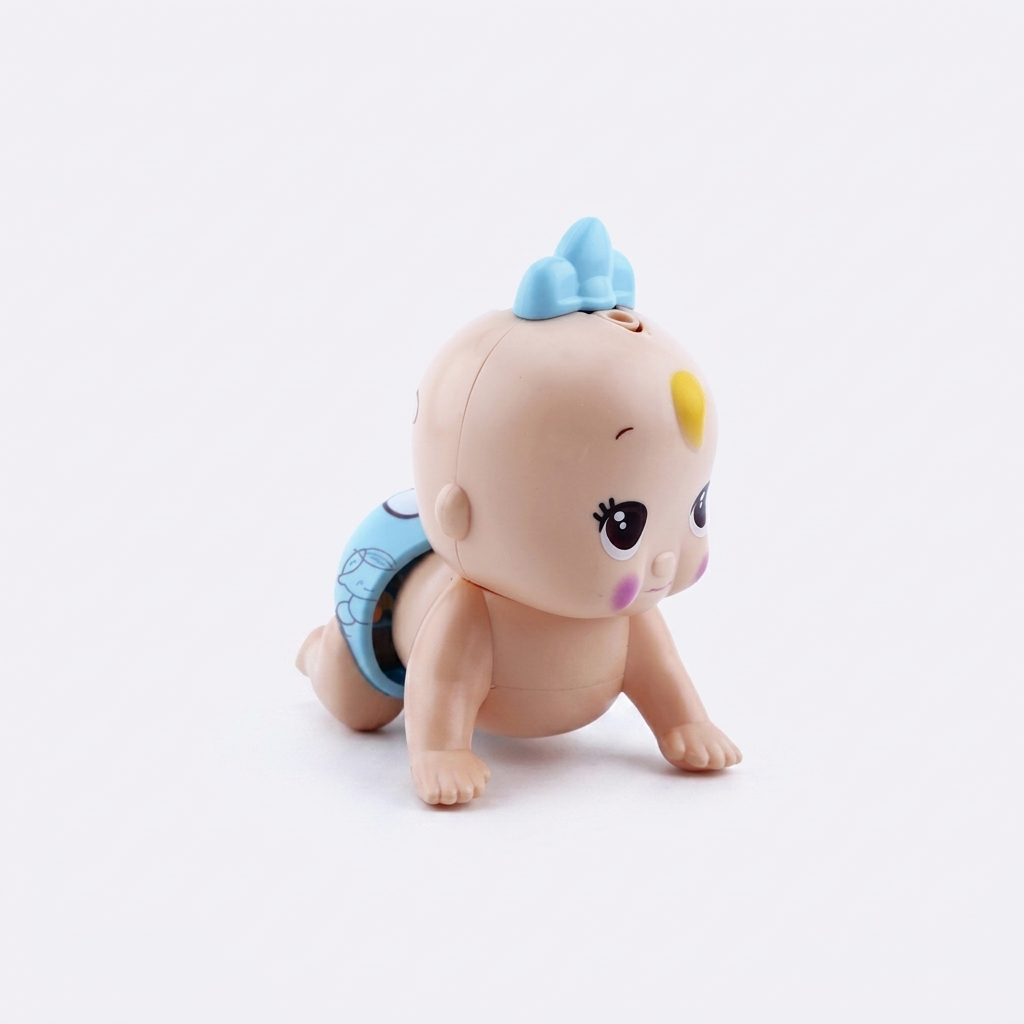 Buy Baby Doll Singing Crawling Early Education Enlightenment Learning Toy in Bangladesh