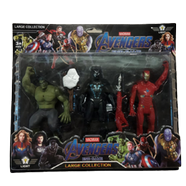 Buy Avengers Endgame Action Figure Set (Hulk, Black Panther, Iron Man) in Bangladesh