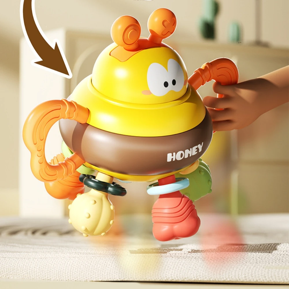 Buy Cartoon Bee Hand Rattle Manhattan Toy in Bangladesh