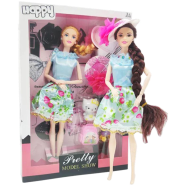 Buy Baby Girls Angel Barbie Doll Set with Dress, Bag & Shoes in Bangladesh