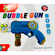 Buy Bubble Toy Gun Blaster 6 Hole Automatic Electric Bubble Toy in Bangladesh