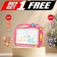 Buy Magnetic Drawing Board for Kids with Tom & Jerry Key Ring in Bangladesh