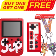 Buy SUP Double Controller Game Console With Tom and Jerry Key Ring in Bangladesh