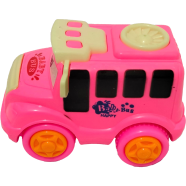 Buy Push and Go Cartoon Bus Toy in Bangladesh