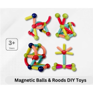 Buy Magnetic Balls and Rods DIY Toy - WT-047 in Bangladesh