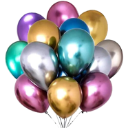 Buy Metallic Iron Balloon - 20 Pcs in Bangladesh