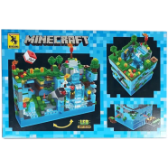 Buy Minecraft Educational Building Blocks Set with LED Lamp (898 Pcs) in Bangladesh