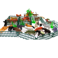 Buy Mini Animal Zoo Play Set (25+ Pcs) in Bangladesh