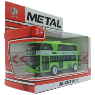 Buy Mini Metal Bus Car - Green in Bangladesh