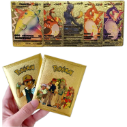Buy Pokemon Golden Cards Gold Foil Set 10 Pcs in Bangladesh