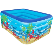 Buy Rectangular Quick Set Inflatable Pool with Free Electric Pumper 120Cm in Bangladesh