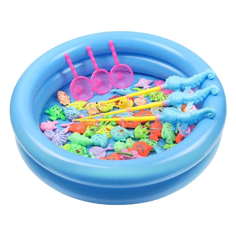 Buy Inflatable Magnetic Fishing Toy Pool Set in Bangladesh