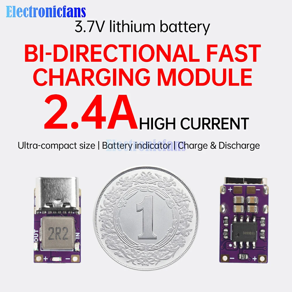 Buy Mini DC 5V 2.4A Charge/Discharge Module in Bangladesh