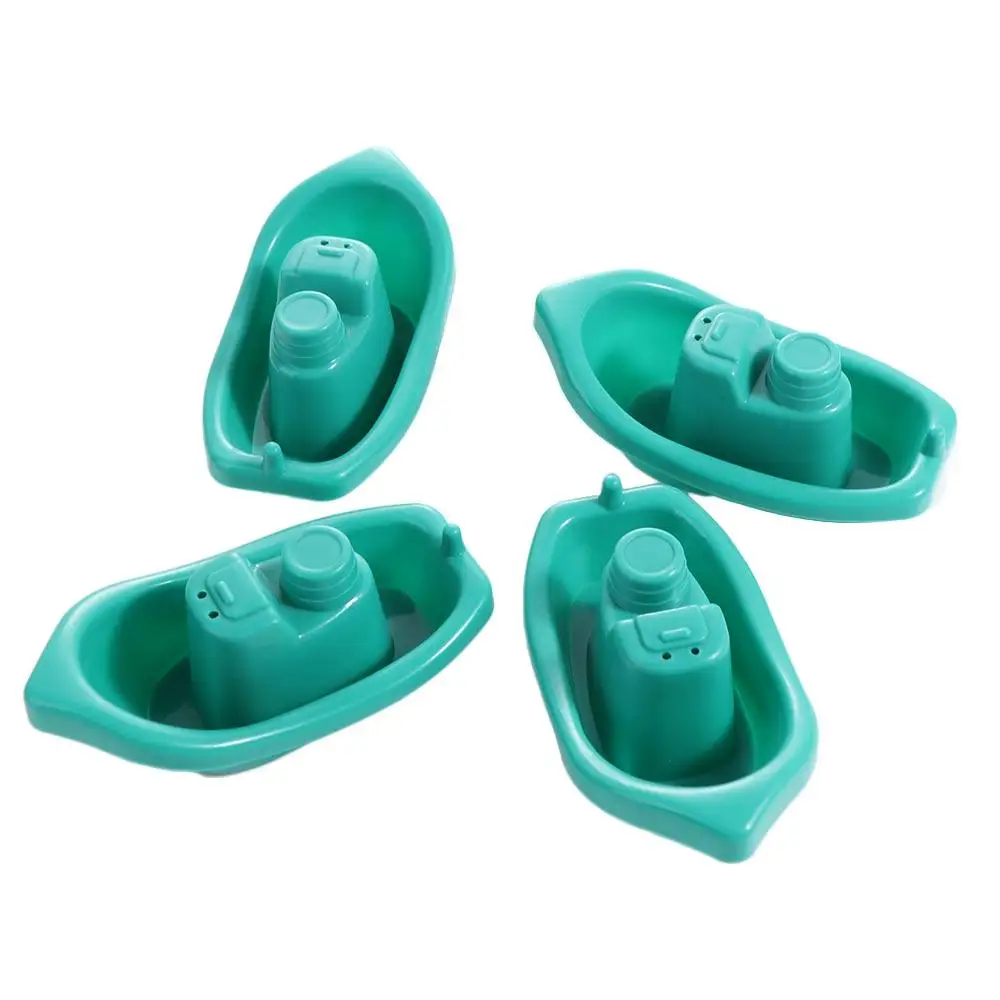 Buy 4 Pcs Plastic Floating Bath Boats Toy Set in Bangladesh