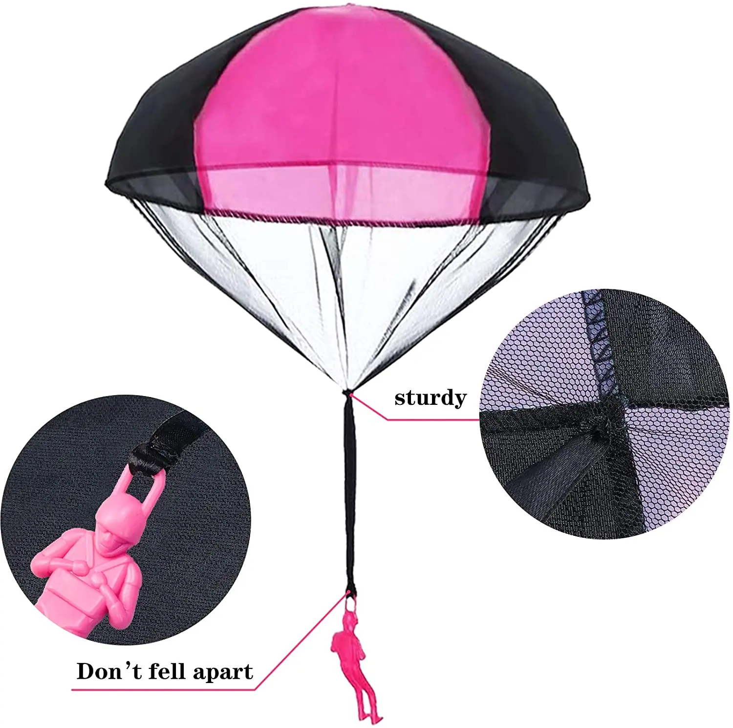 Buy Tangle-Free Hand Throw Parachute Toy Set in Bangladesh