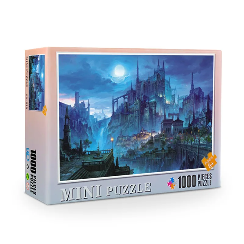 Buy Mini Jigsaw Puzzle 1000 Pieces - Castle Night in Bangladesh