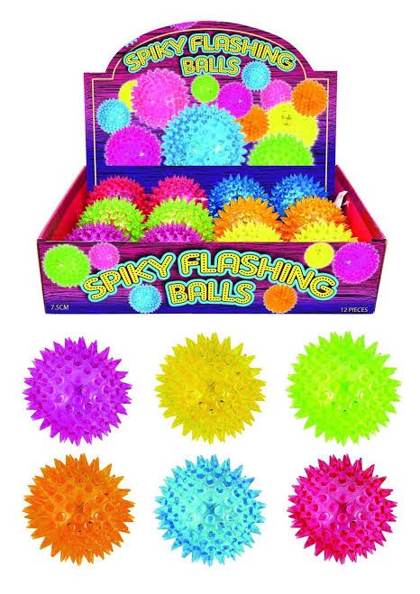 Buy LED Flashing Spiky Bouncy Ball in Bangladesh