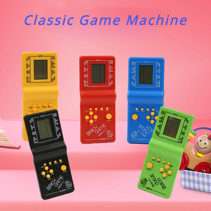 Buy Classic Handheld Brick Game Machine Toy with Music in Bangladesh
