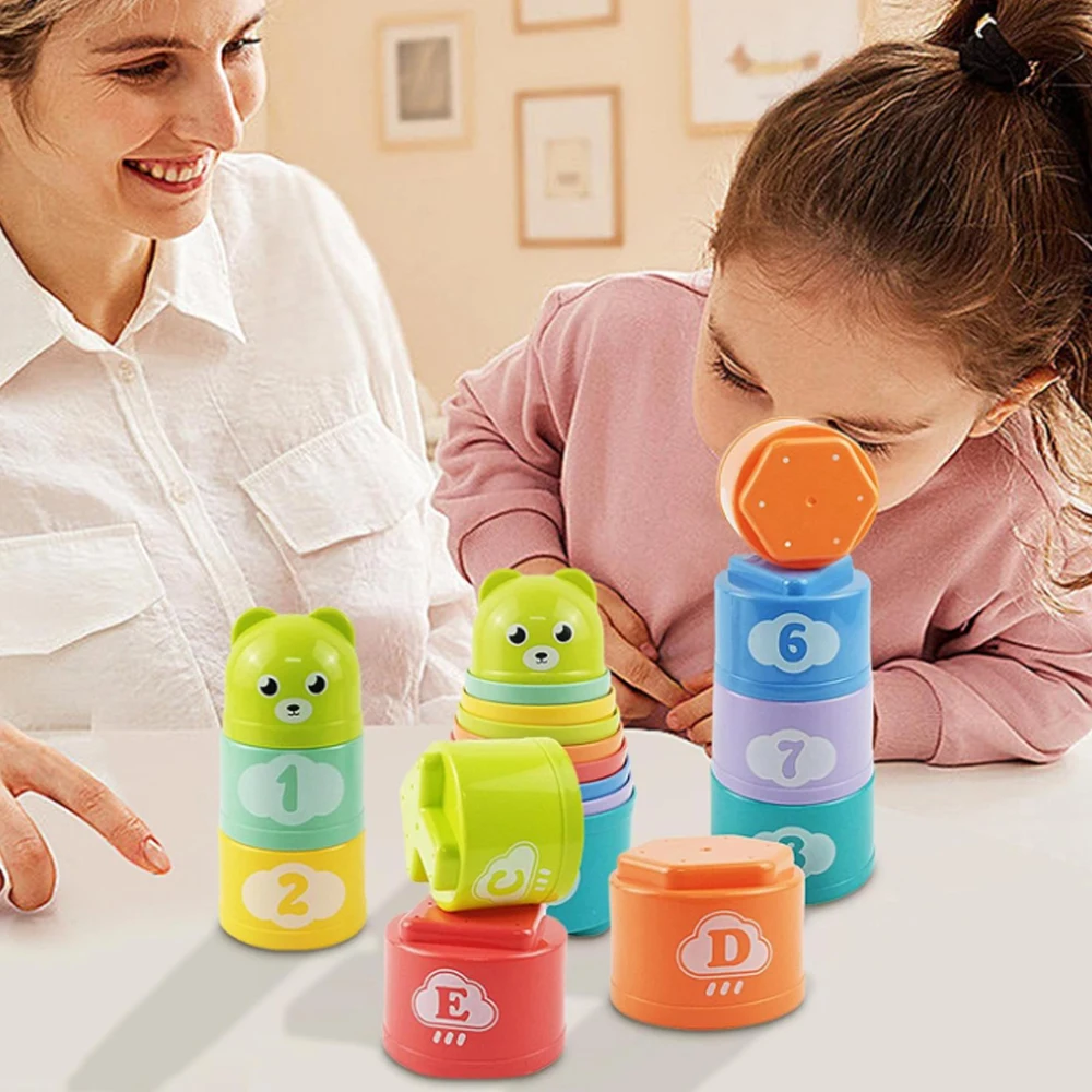 Buy ABC 123 Educational Stacking Blocks Set in Bangladesh